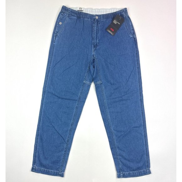 Levi's Other - Levi's Premium Stay Loose Boxer Taper Denim Hemp Mens Medium Jeans Chill Tech